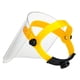 thumbnail image 1 of Visera protectora facial, protección facial duradera y versátil, diadema ajustable para cocina, moler, desmalezar, jardinería, hombres y mujeres. Claro, 1 of 5