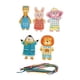 thumbnail image 3 of Tarjetas De Encaje Para Niños En Edad Preescolar Y Niños Juguetes De Habilidades Motoras Tarjetas De Costura De Madera Estilo A, 3 of 5