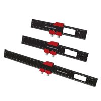 Ioensy - 3 Reglas Para Carpintería De 6, 8 Y 12 Pulgadas, Herramienta Profesional Para Carpintería, Regla Para Trazar