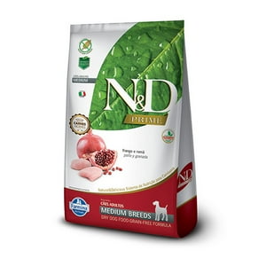 N&D - Prime Alimento Adulto Raza Mediana Pollo 2.5 Kg