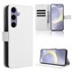 thumbnail image 2 of Funda Billetera para Samsung Galaxy S25 Ultra con Ranuras y Soporte Blanco, 2 of 6