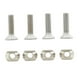 thumbnail image 1 of 4x Reemplazo De Tornillos De Aleta De Tabla De Surf No Se Necesita Herramienta Tornillo De Aleta De Pulgar Y Placa Tornillos Phillips De Acero Inoxidable M8, 1 of 5