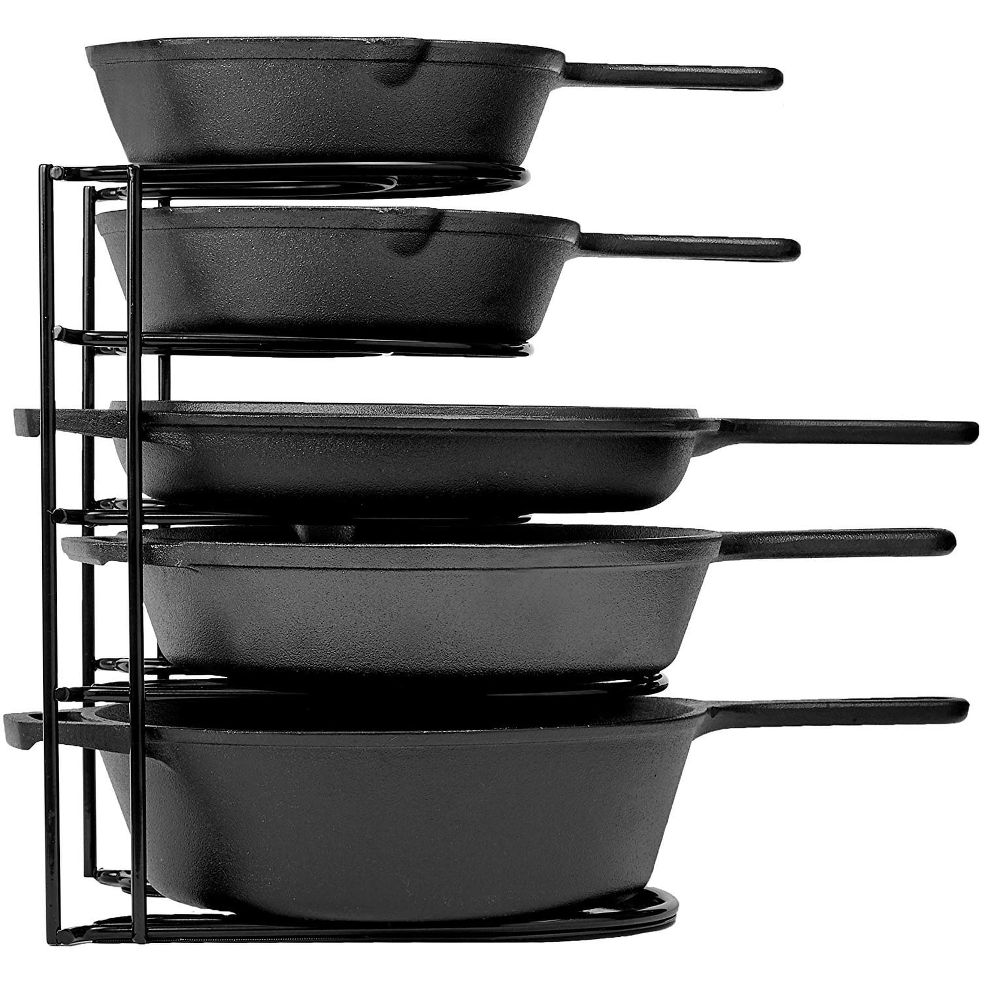 Estante Organizador Para Ollas Y Sartenes Cuisinel Heavy Duty De 5 Niveles