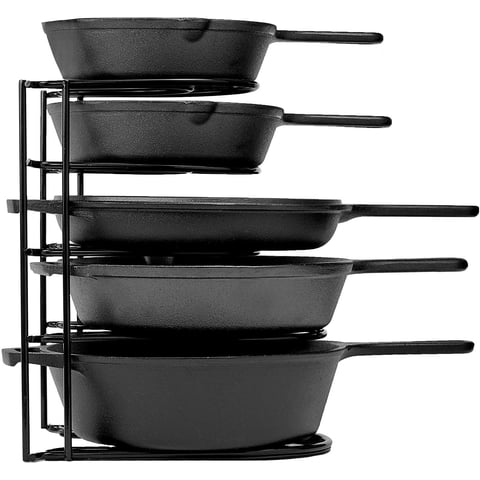 Estante Organizador Para Ollas Y Sartenes Cuisinel Heavy Duty De 5 Niveles