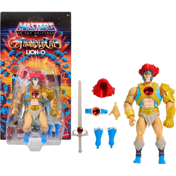 Figura de acción Masters of the Universe Lion-O articulada de 14 cm