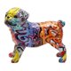 thumbnail image 4 of Estatua De Bulldog Francés Estatuilla De Resina Arte De Perro Moderno Artesanía 23x12x18.5CM, 4 of 5