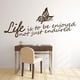 thumbnail image 2 of Decomural Life Is To Be Enjoyed Inspirational WS-19683, 2 of 2