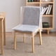 thumbnail image 2 of Cubiertas de silla de plástico para comedor, protector transparente de asiento de PVC impermeable con respaldos, protege de manchas, derrames, arañazos y polvo (4Pack), 2 of 3