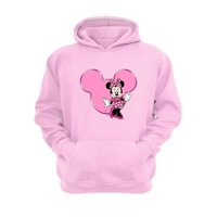 Genérico - Polerón Canguro Ratoncita M. Rosa Talla M Unisex