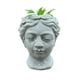 thumbnail image 2 of Macetero De Ceramica Planta Artificial Moderno Rostro Griego, 2 of 2