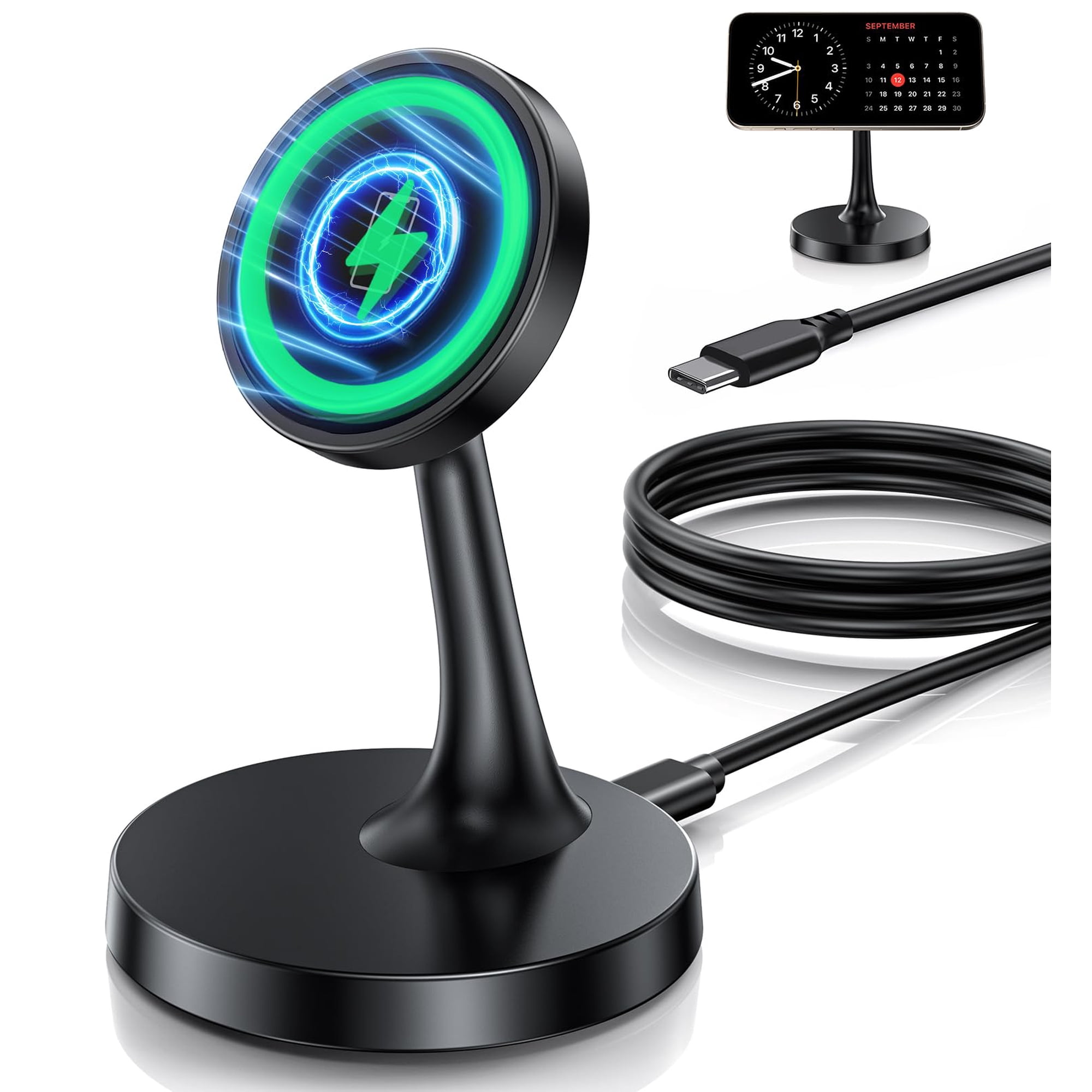Cargador Inalámbrico Magnético Txxtol De 15 W Con Soporte Para Iphone