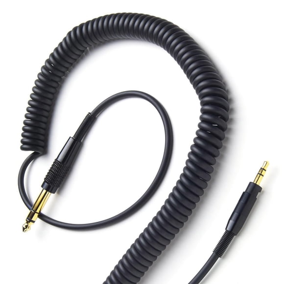 Cable V-MODA Coilpro Extended (negro) de 3,5 mm a 6,35 mm, 3 m
