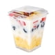 thumbnail image 4 of Vasos de plástico para postres EASERCY, paquete de 50 unidades, 150 ml, con tapas y cucharas, 4 of 7