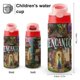 thumbnail image 2 of EncantoBotella de Agua con Tapa Pop Top de Un Toque, Acero Inoxidable, a Prueba de Fugas, para Deportes, Botella Infantil rosa 12 oz, 2 of 6