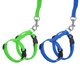 thumbnail image 1 of Uxcell 2Pcs Arnés y Correa para Conejo a Prueba de Escape Arnés para Animales Pequeños Correa Suave Ajustable Hebilla Verde Hierba Zafiro para Paseo de Cachorros, 1 of 7