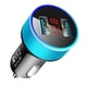 thumbnail image 4 of Cargador De Coche Con Voltaje Puertos Duales Para Smartphones Cámaras MP3 Azul, 4 of 5