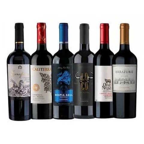 Bebestibles Cl Spa - Pack 6X Vinos Reserva Carmenere Mix