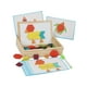 thumbnail image 1 of Juego De Bloques De Patrón De Madera, Juguete Con Patrón De Forma Montessori Para Regalo Del Día De Los Niños, 1 of 3