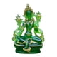 thumbnail image 1 of Estatua De Buda Sentado Decoración Del Hogar Fiesta Interior Favorece La Figura De Buda De Cocina Verde, 1 of 5