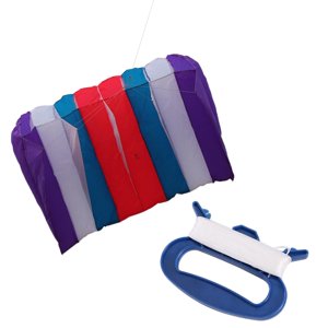 Magideal - S De Parafoil Coloridas Y Línea De De 9.84 Pies, Grande Para Niños Y Adultos, Playa, Viaje , B B