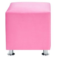 Bodevir - Pouf Cali 1C Felpa 12 Rosado