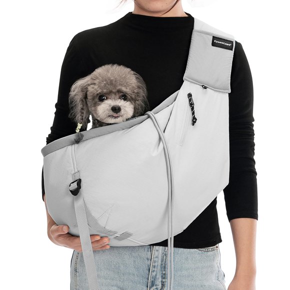 Portabebés tipo bandolera para perros y gatos pequeños CynosCape, ligero y seguro
