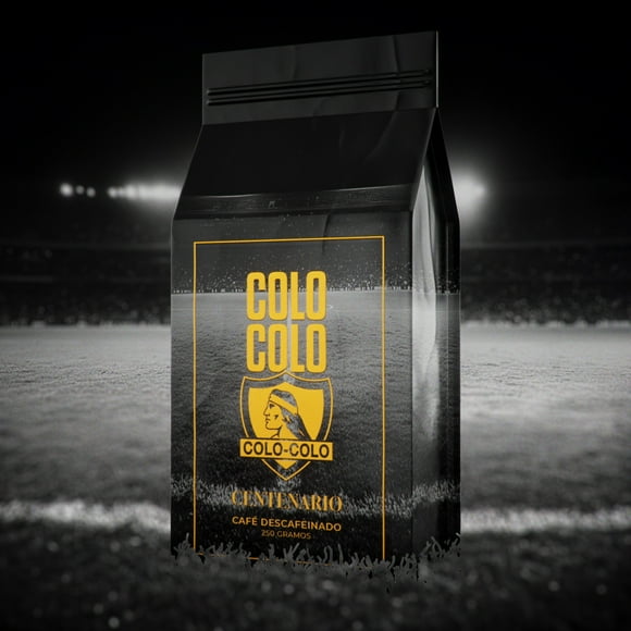 Café de Colo Colo línea centenario en grano, origen Brasil