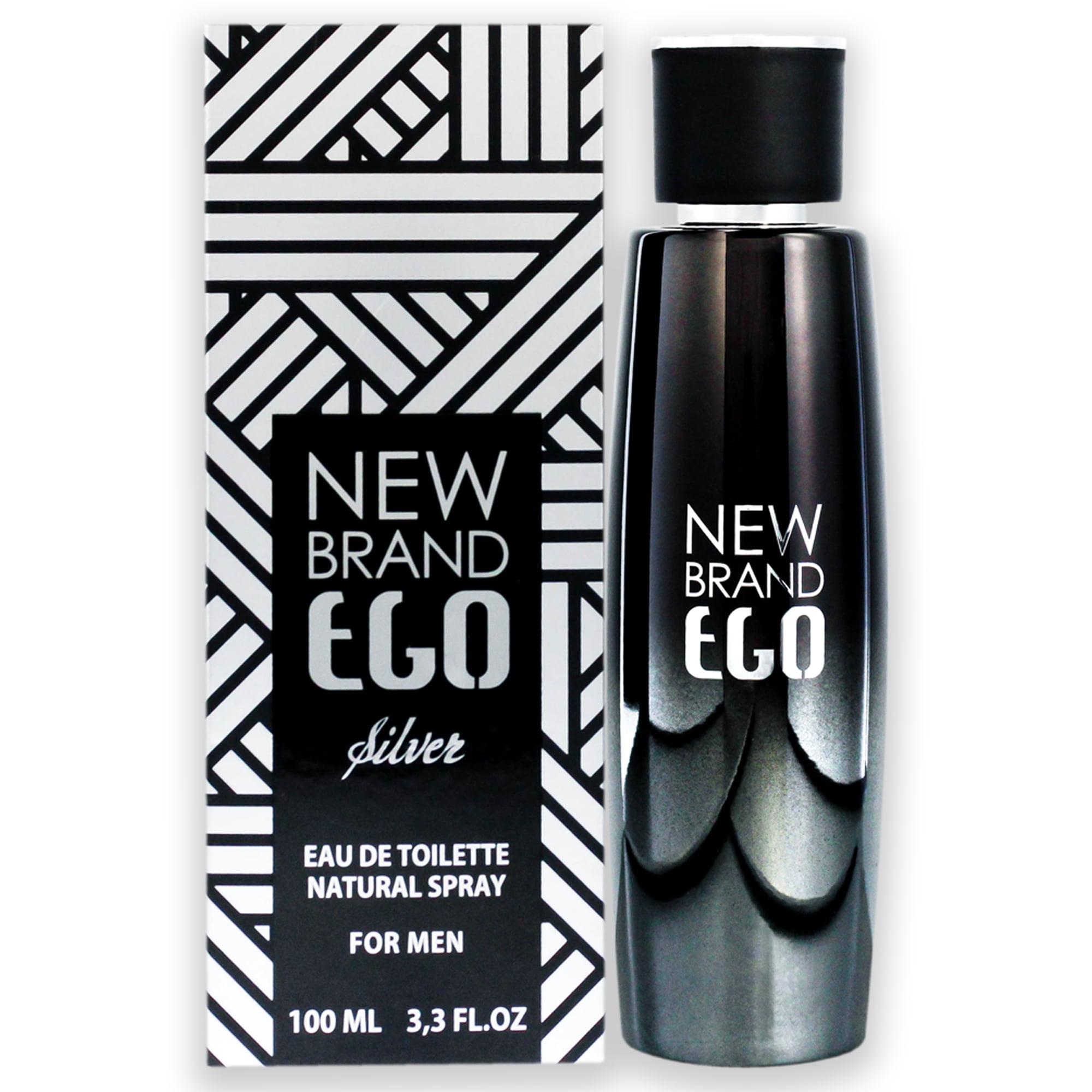 Perfume New Brand Plata Ego Edt Spray Hombre 100ml