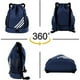 thumbnail image 5 of Mochilas Deportivas, Diseño De Boca De Haz, Impermeable, Gran Capacidad, Correas Ajustables Para Caminar, Nadar, Fitness Baloncesto, 5 of 6