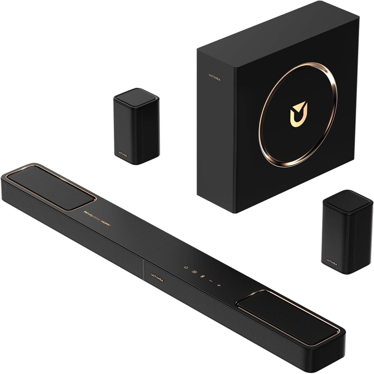 Barra De Sonido Ultimea Skywave F40 5.1.2ch Dolby Atmos Hdmi Earc