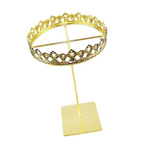 Ioensy - Soporte Para Pendientes Con Forma De Corona, Estante De Presentación De Joyería Para Collar, Pendientes Y Relojes