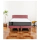 thumbnail image 1 of Cama Europea Zen Best 2 Plazas Colchon Resortes Base Dividida + Respaldo Tela Palo Rosa, 1 of 6