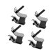 thumbnail image 3 of 4x Almohadillas Para Pies De Generador De 5-8 KW De Alta Capacidad Sólidas Para Generador De Gasolina 188F, 3 of 5