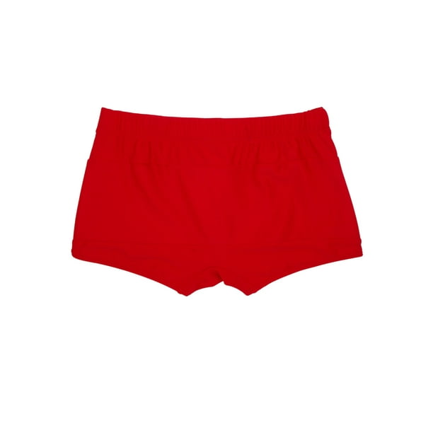 Short Tipo Bóxer Para Hombres Rojo S Lider