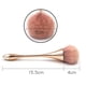 thumbnail image 2 of Brocha para polvos minerales supergrande, brocha de maquillaje suave y esponjosa, brocha para base y rubor, brocha profesional para polvos de maquillaje diario., 2 of 5