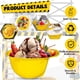 thumbnail image 3 of Set de 36 bowls para helado Uiifan, casco de construcción amarillo, 8 oz, 3 of 3