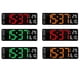 thumbnail image 2 of Reloj Digital De Pared Con Calendario Y Control Remoto Rojo, 2 of 2