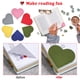 thumbnail image 3 of marcapáginas de cuero con forma de corazón, marcapáginas de esquina, marcapáginas de cuero personalizado hecho a mano, accesorios para libros, regalos para amantes de los libros para niños y mujeres., 3 of 7