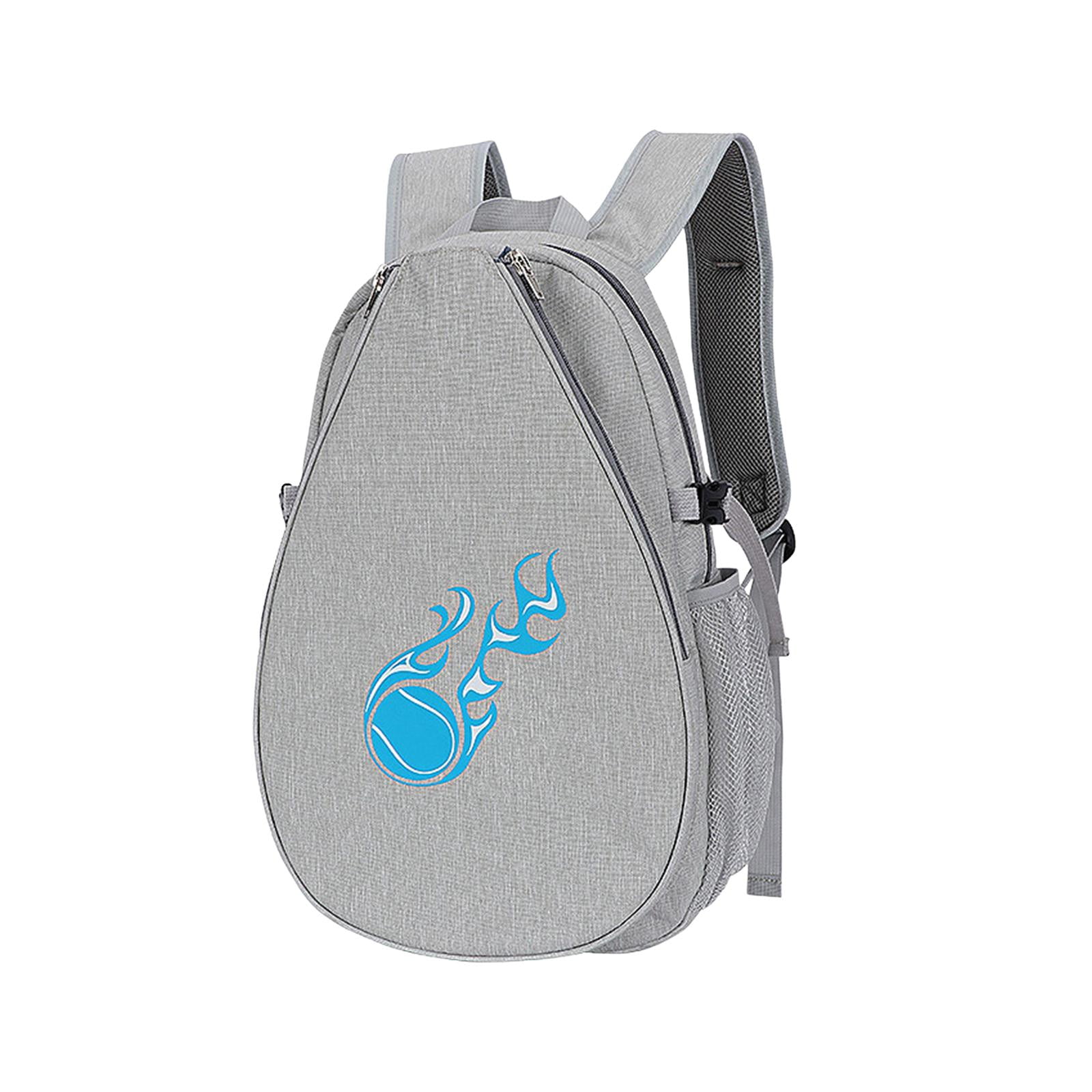 Ioensy - Mochila De Tenis Bolsa De Tenis Portátil Para Raqueta De Tenis, Raqueta De Bádminton Gris