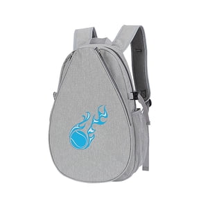 Ioensy - Mochila De Tenis Bolsa De Tenis Portátil Para Raqueta De Tenis, Raqueta De Bádminton Gris