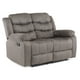 thumbnail image 3 of Sofá 2 Cuerpos Reclinable Tradicional Norman Gris, 3 of 16