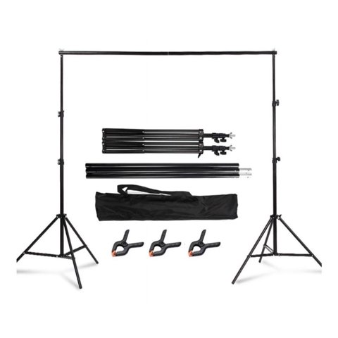 Genérico - Portatelón De Fondo Fotográfico + Pinzas