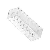 Magideal - Organizador De Cinturón Acrílico, Estuche De Exposición, Cajón, Contenedor De Cinturón, Soporte De Almacenamiento Para Exhibición De Corbata, Pajarita