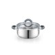 thumbnail image 1 of Olla de fondo grueso Cook N Home 3 L con tapa de acero inoxidable, 1 of 9