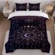 thumbnail image 1 of 3pcss Set Mystical Spiritual Art Printed Duvet Set Theme Bedding 3pcss Duvet Cover Pillowcase Set, 1 of 1
