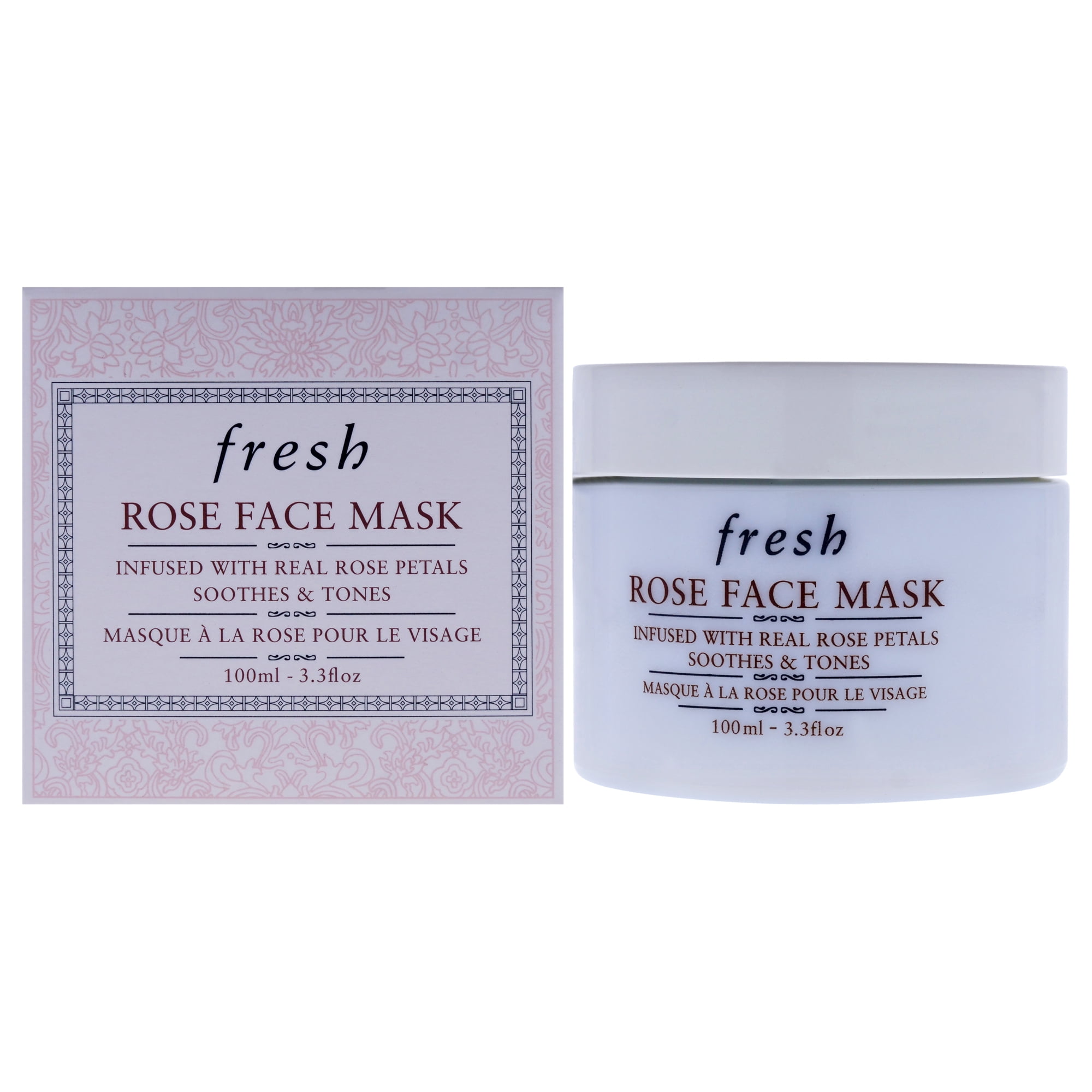 Mascarilla Facial Fresh De Rosa 100ml Mujer