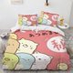 thumbnail image 1 of Anime KawaiiSumikko Gurashi Bedding Set Boys Girls Duvet Cover Pillowcase Bed Kids Adult, 1 of 5
