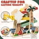 thumbnail image 5 of Pista de carreras de madera con dinosaurio Lehoo Castle Montessori, 5 of 8