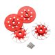 thumbnail image 1 of 4x RC Disco De Freno Hex Hub Rueda Llanta Neumáticos Disco De Freno Para Actualizaciones Piezas De Repuesto Rojo, 1 of 5