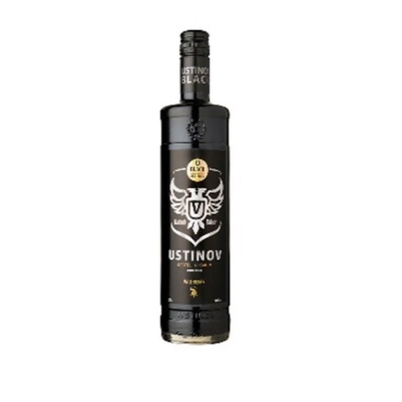 Vodka Black 20° Botella 700 cc Ustinov